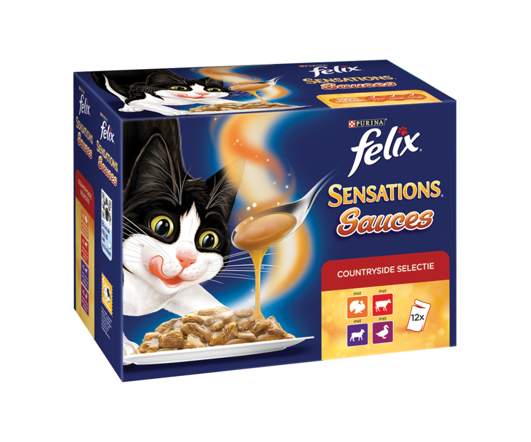 Felix Sensations Sauces Countryside selectie <br>12 x 100 gr